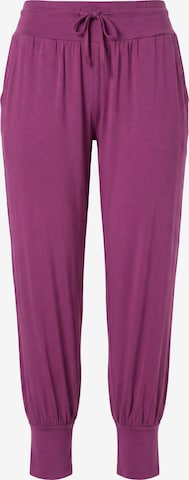 Ulla Popken Hose in Lila: Vorderseite