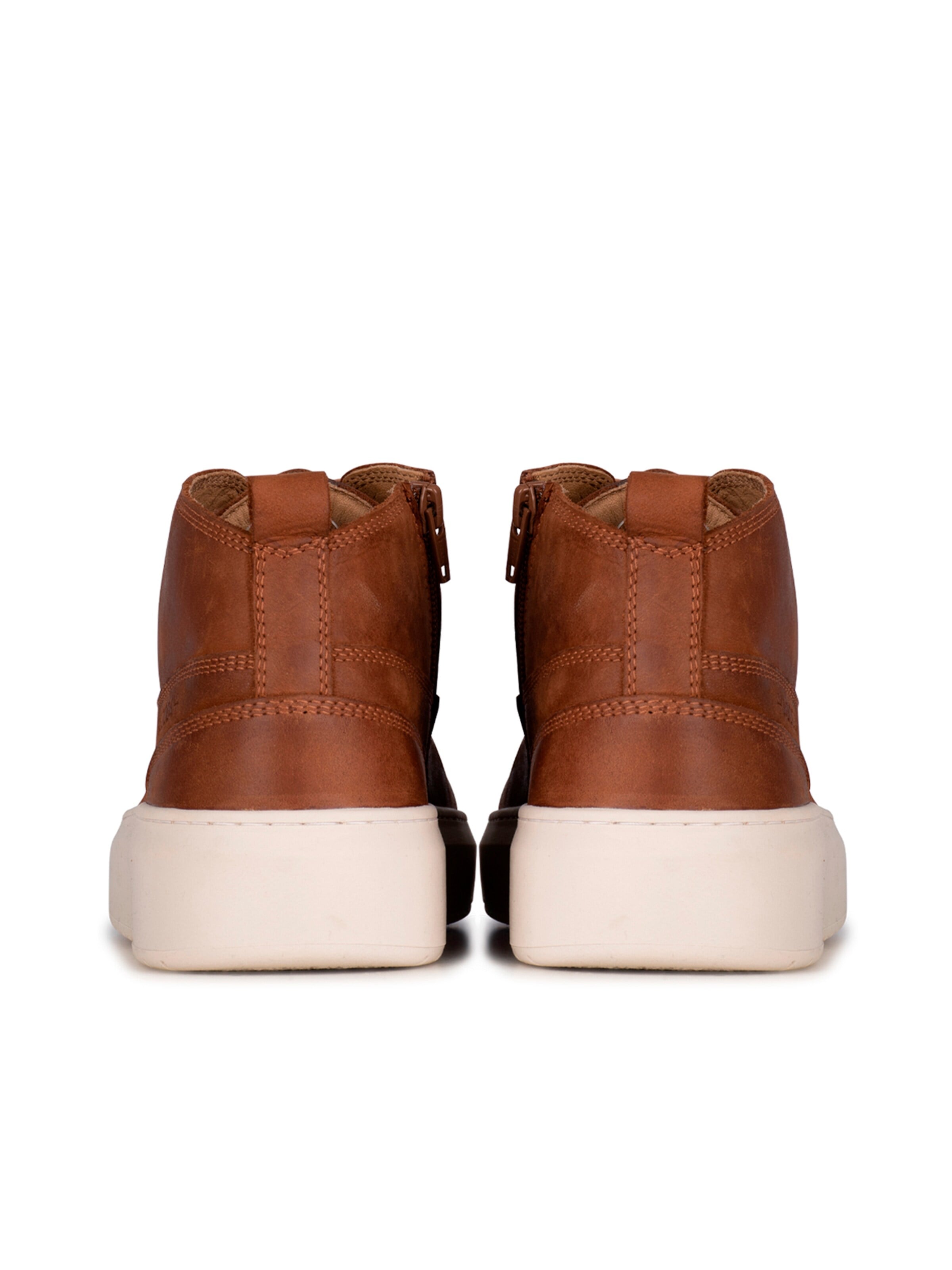 Haboob Sneakers hoog 'Gabriel' in Bruin