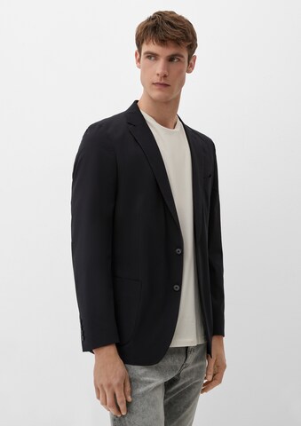 s.Oliver Slim fit Blazer in Black: front