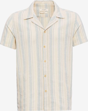 Antioch Regular fit Button Up Shirt in Beige: front