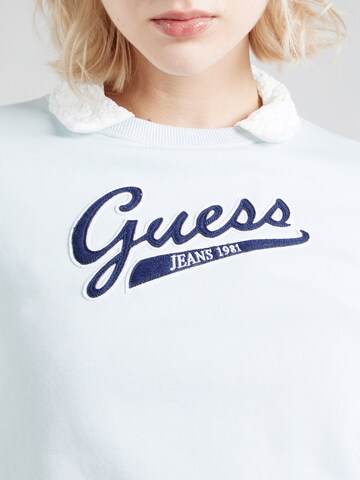 GUESS JEANS Sweatshirt in Blau