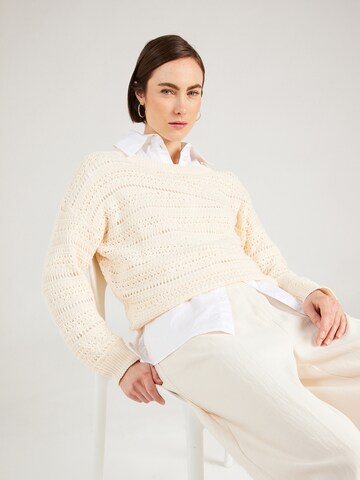 Maison 123 Sweater 'ARMELLE' in Brown