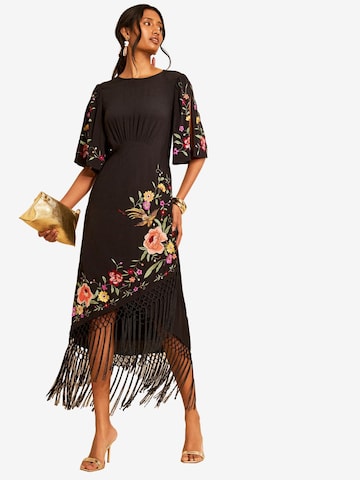 love & roses Dress in Black: front