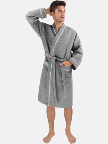 normani Short Bathrobe in Grey