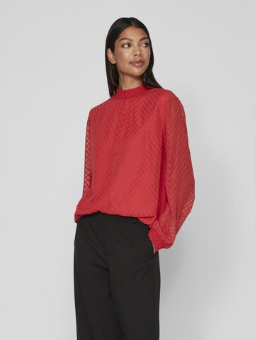 VILA Blouse in Rood: voorkant