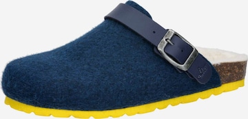 LICO Slippers in Blue: front