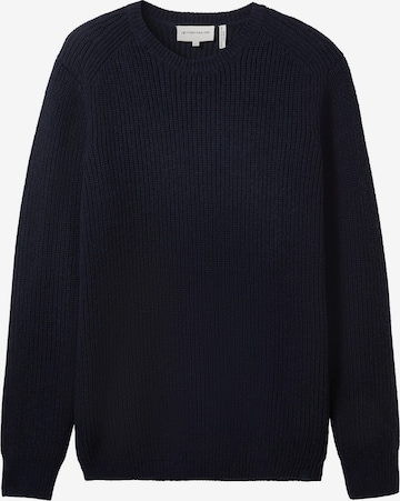 TOM TAILOR Sweater in Blue: front