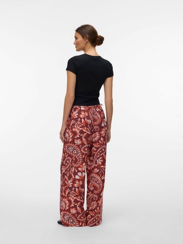 VERO MODA Baggy Broek 'Nellie' in Rood