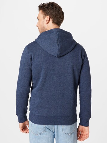 Superdry Sweatjacke in Blau