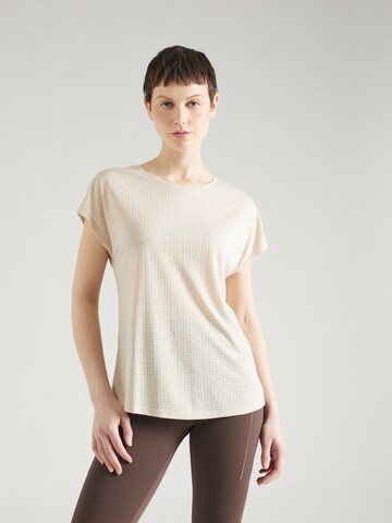 ONLY PLAY Functioneel shirt 'JACE' in Beige: voorkant