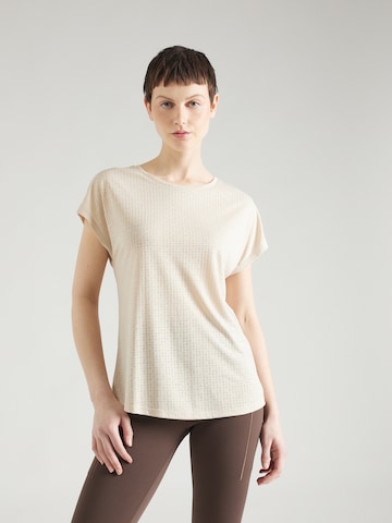 Maglia funzionale 'JACE' di ONLY PLAY in beige: frontale