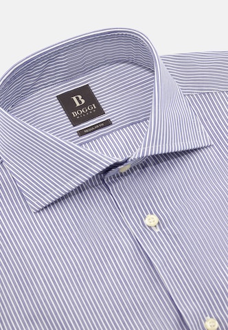 Boggi Milano Regular fit Button Up Shirt in Blue
