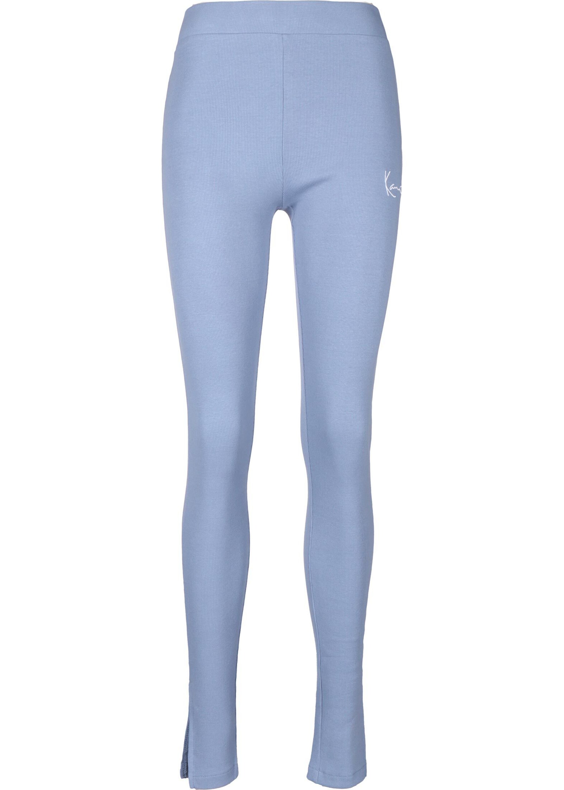 Karl Kani Skinny Leggings in Purple: front