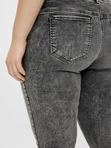 Slimfit Jeans 'Utah' de la Mamalicious Curve pe negru