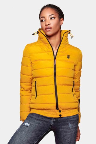 Veste d’hiver 'Poison' MARIKOO en jaune : devant