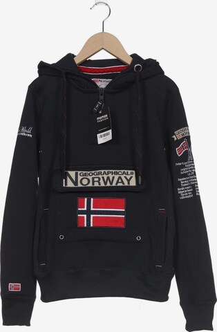 Geographical Norway Sweatshirt & Zip-Up Hoodie in L in Blue: front