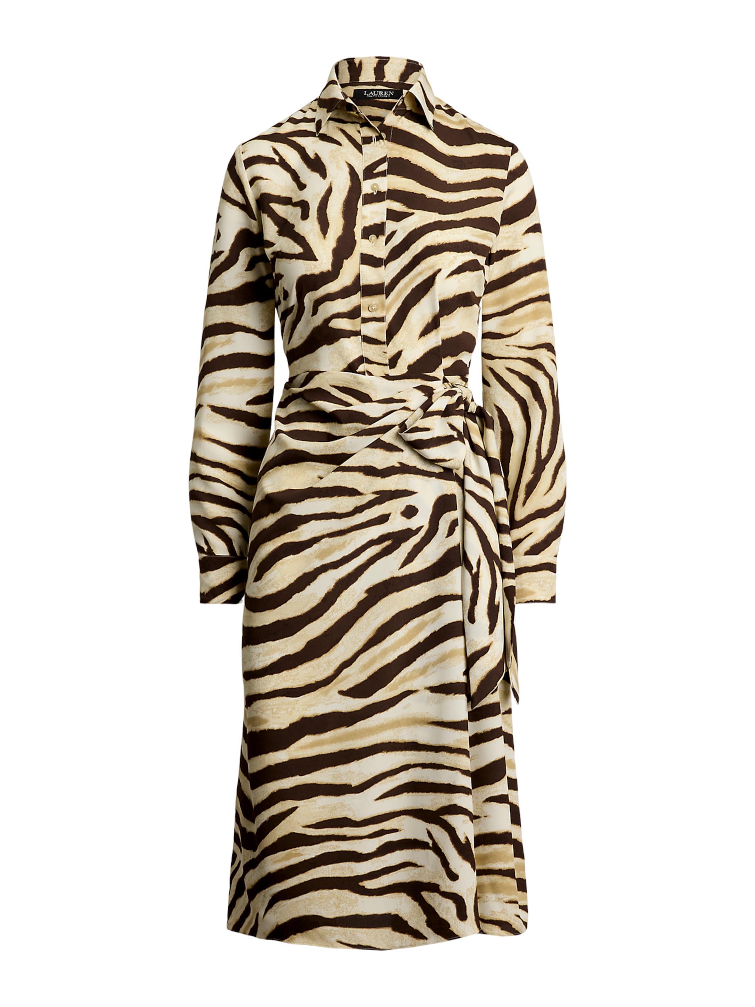 smėlio Lauren Ralph Lauren Palaidinės tipo suknelė: priekis