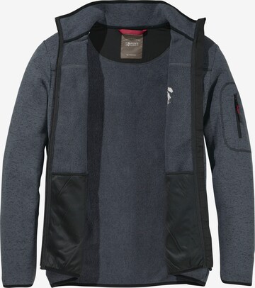 Man's World Fleece Jacket in Grey