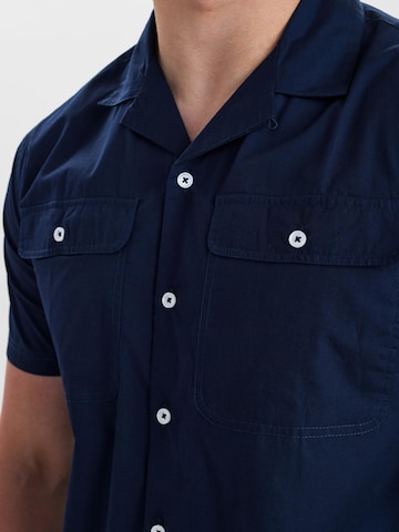 T-Shirt 'DXEwan' Dxnmxrk en bleu