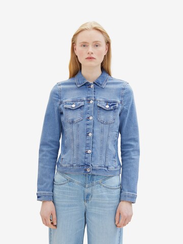 TOM TAILOR DENIM Tussenjas in Blauw