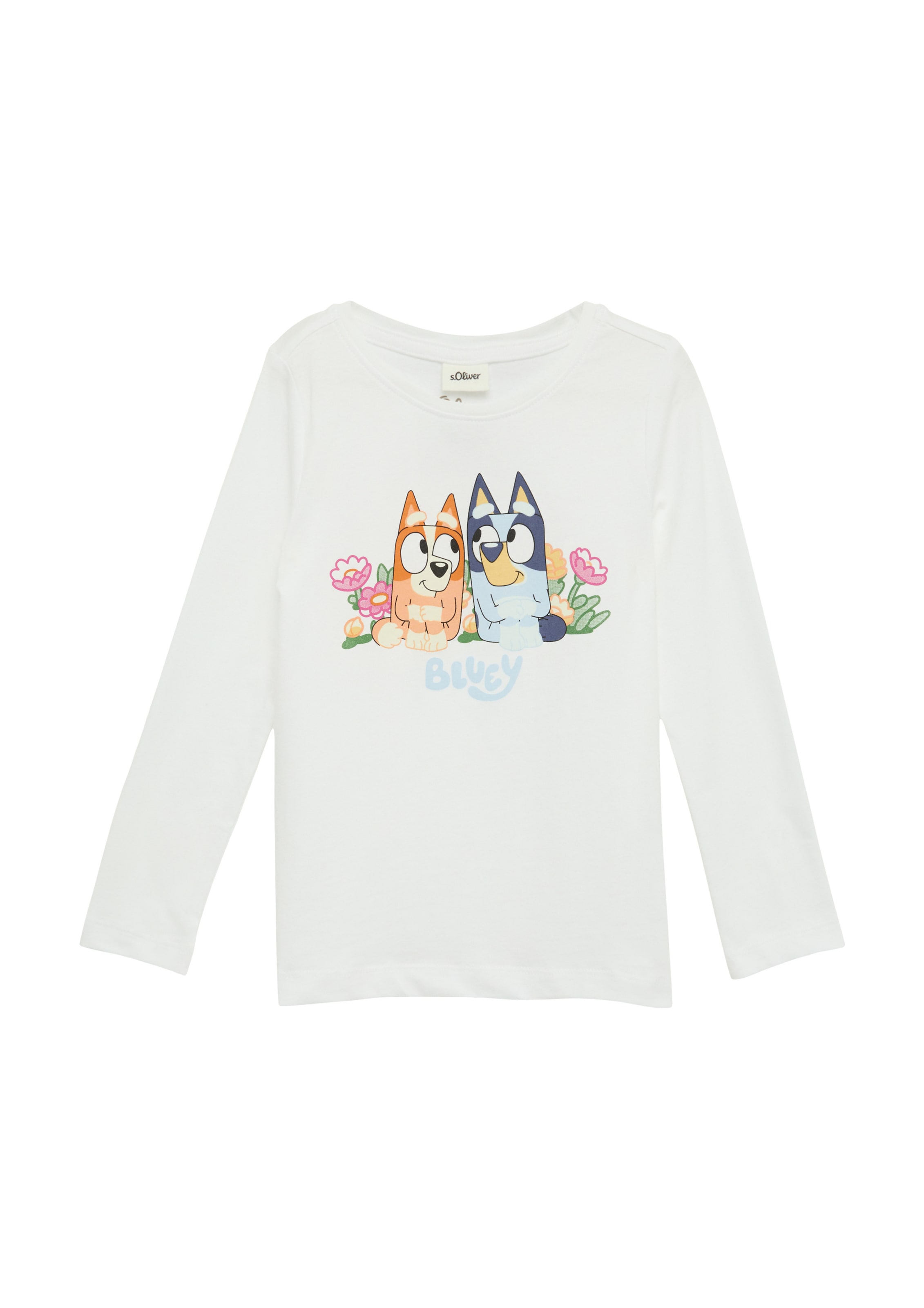 T-Shirt s.Oliver en blanc : devant