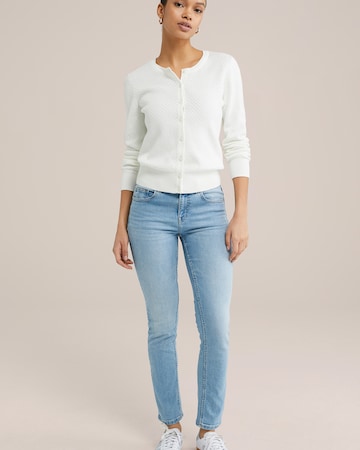 WE Fashion Slim fit Jeans in Blue