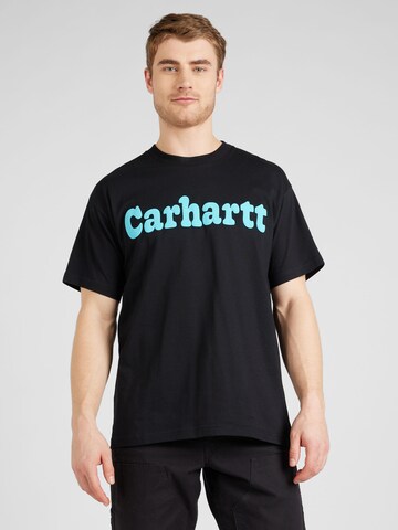 Carhartt WIP T-Shirt 'Bubbles' in Schwarz: Vorderseite
