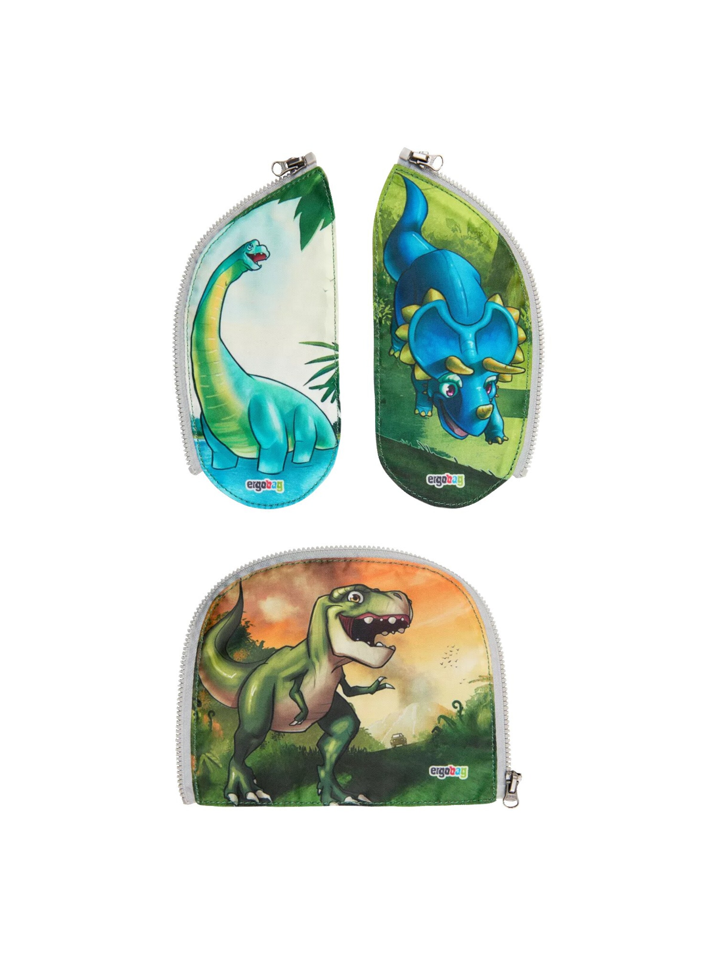 ergobag Bag 'Zippies Zippies' in Green: front