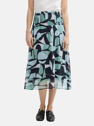 TOM TAILOR Rok in Blauw: voorkant