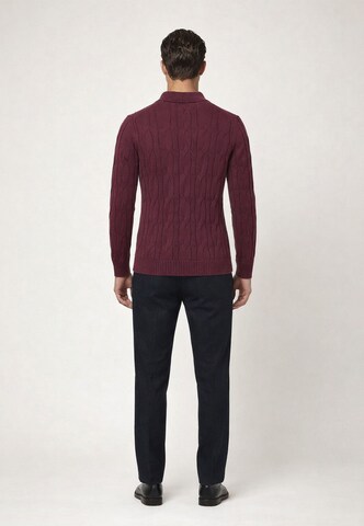 Pulover de la Felix Hardy pe roșu