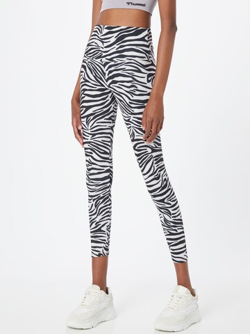 Onzie Skinny Sportbroek in Wit: voorkant