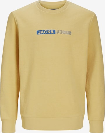 Jack & Jones Junior Sweatshirt in Yellow: front