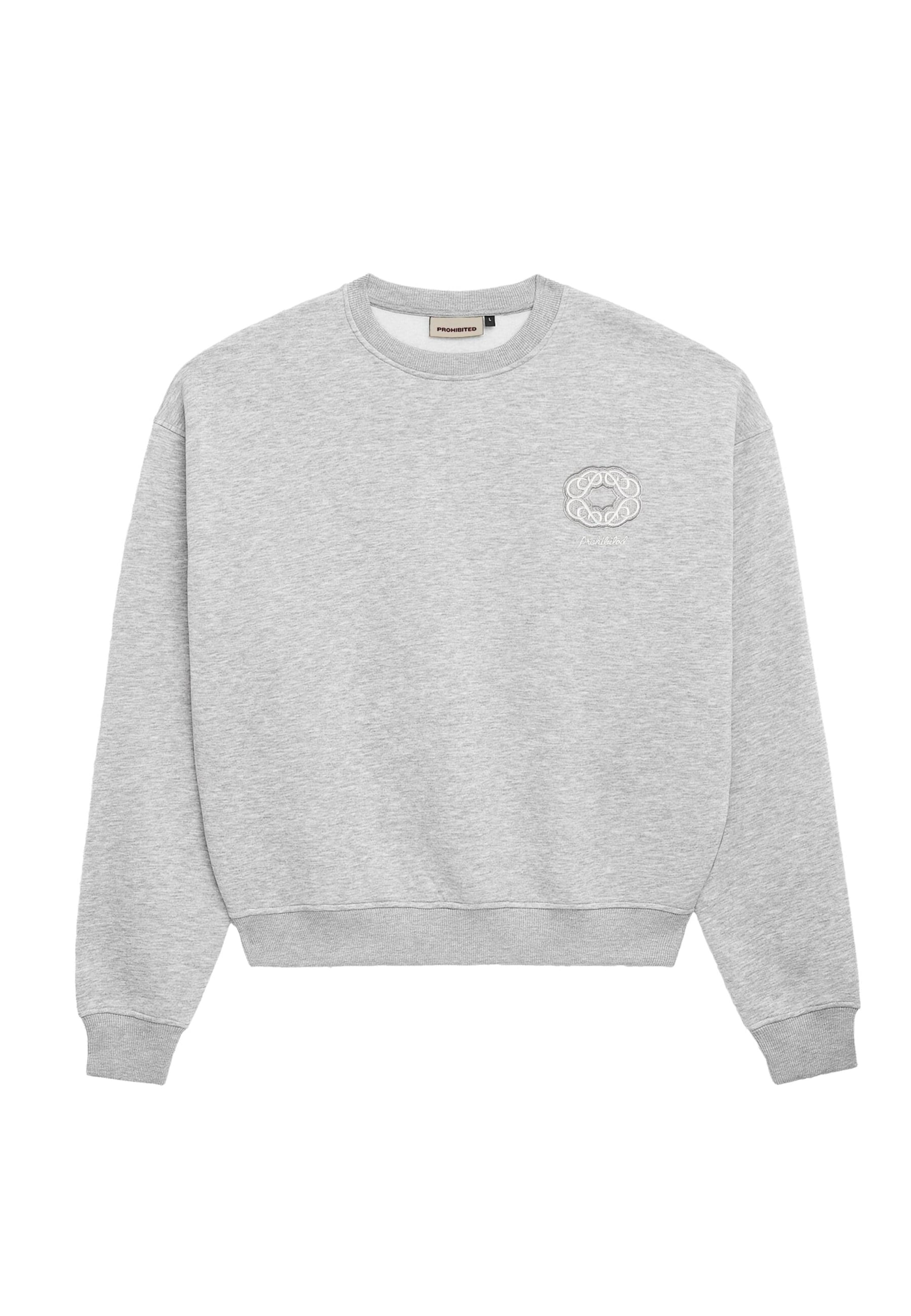 Prohibited Sweatshirt 'Legacy' in L in Grey, Item view