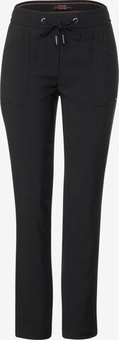 CECIL Regular Pants in Black: front