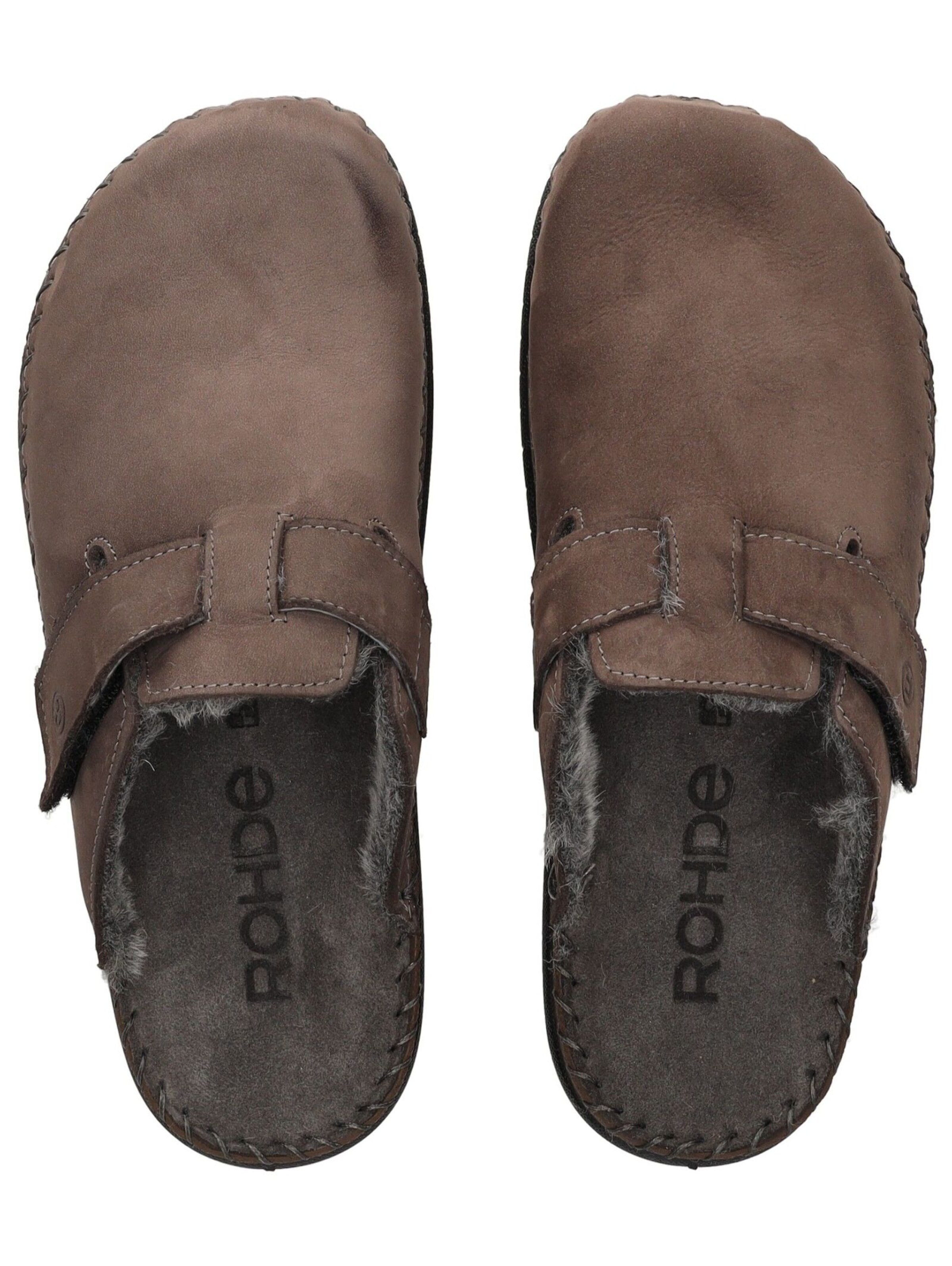 Pantoufle ROHDE en marron