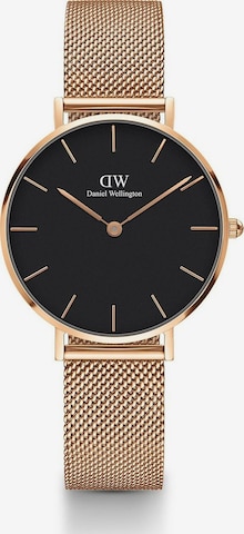 Daniel Wellington Analoog horloge in Goud: voorkant