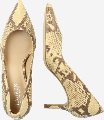 Lauren Ralph Lauren - Zapatos con plataforma 'LANETTE' en beige