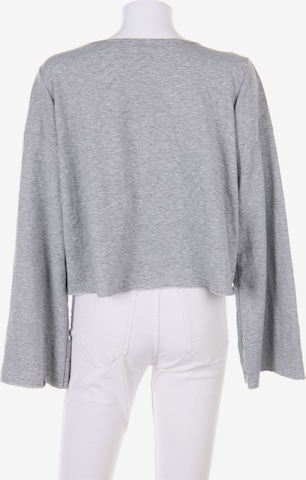 Missguided Sweatshirt & Zip-Up Hoodie in S in Grey