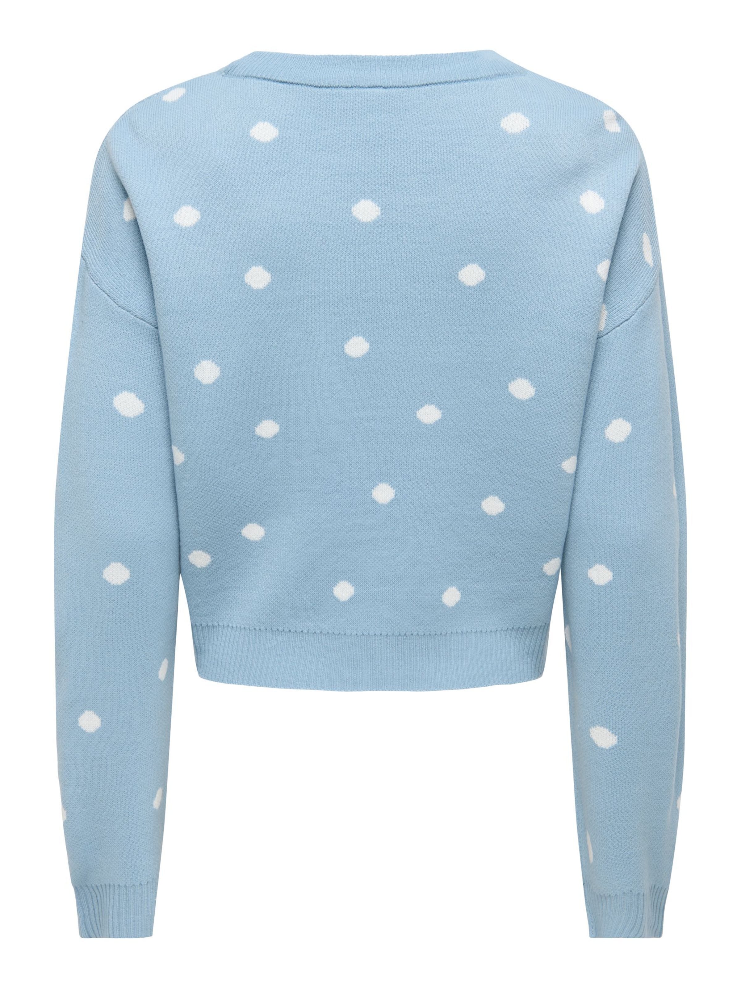 ONLY Pullover 'XMAS' i blå