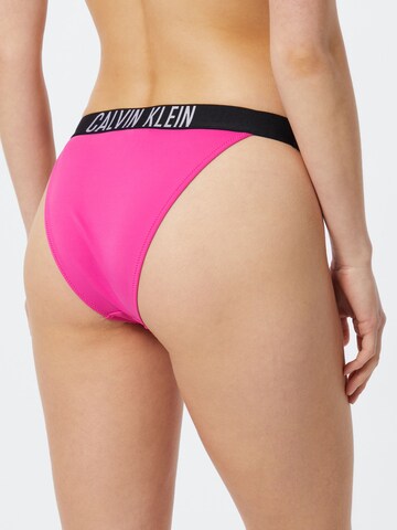 Bas de bikini Calvin Klein Swimwear en rose
