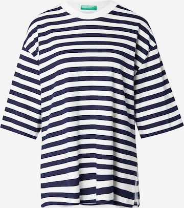 mėlyna UNITED COLORS OF BENETTON Marškinėliai: priekis