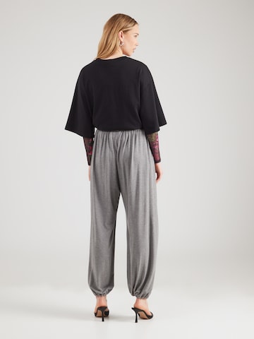 WEEKDAY Barrel Püksid 'Luna', värv hall