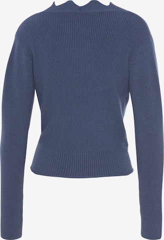 LASCANA Pullover in Blau