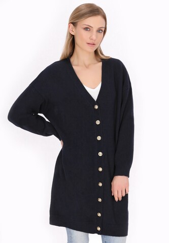 DreiMaster Maritim - Cárdigan 'Classic Look' en azul: frente