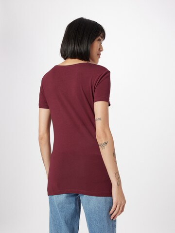 PIECES - Camiseta 'SIRENE' en rojo