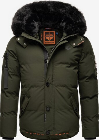 STONE HARBOUR - Chaqueta de invierno 'Halvaar' en verde