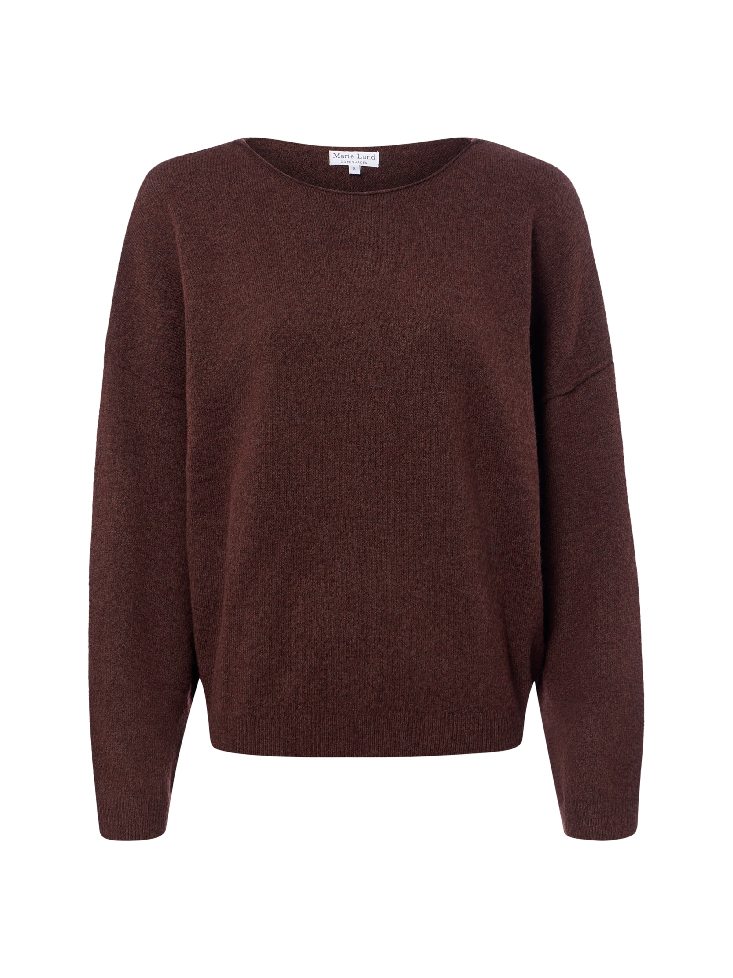 Marie Lund Pullover in Braun: Vorderseite
