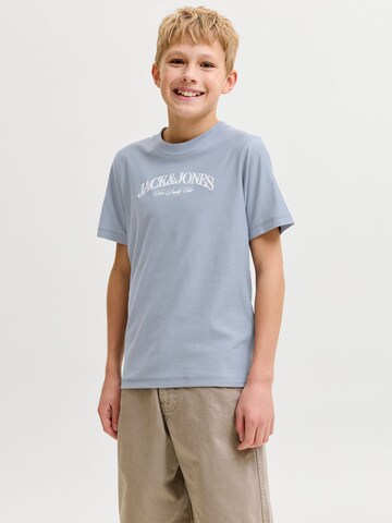 Jack & Jones Junior Shirts i blå: forside