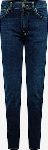 Nudie Jeans Co - Calças de ganga 'Lean Dean' em azul: frente