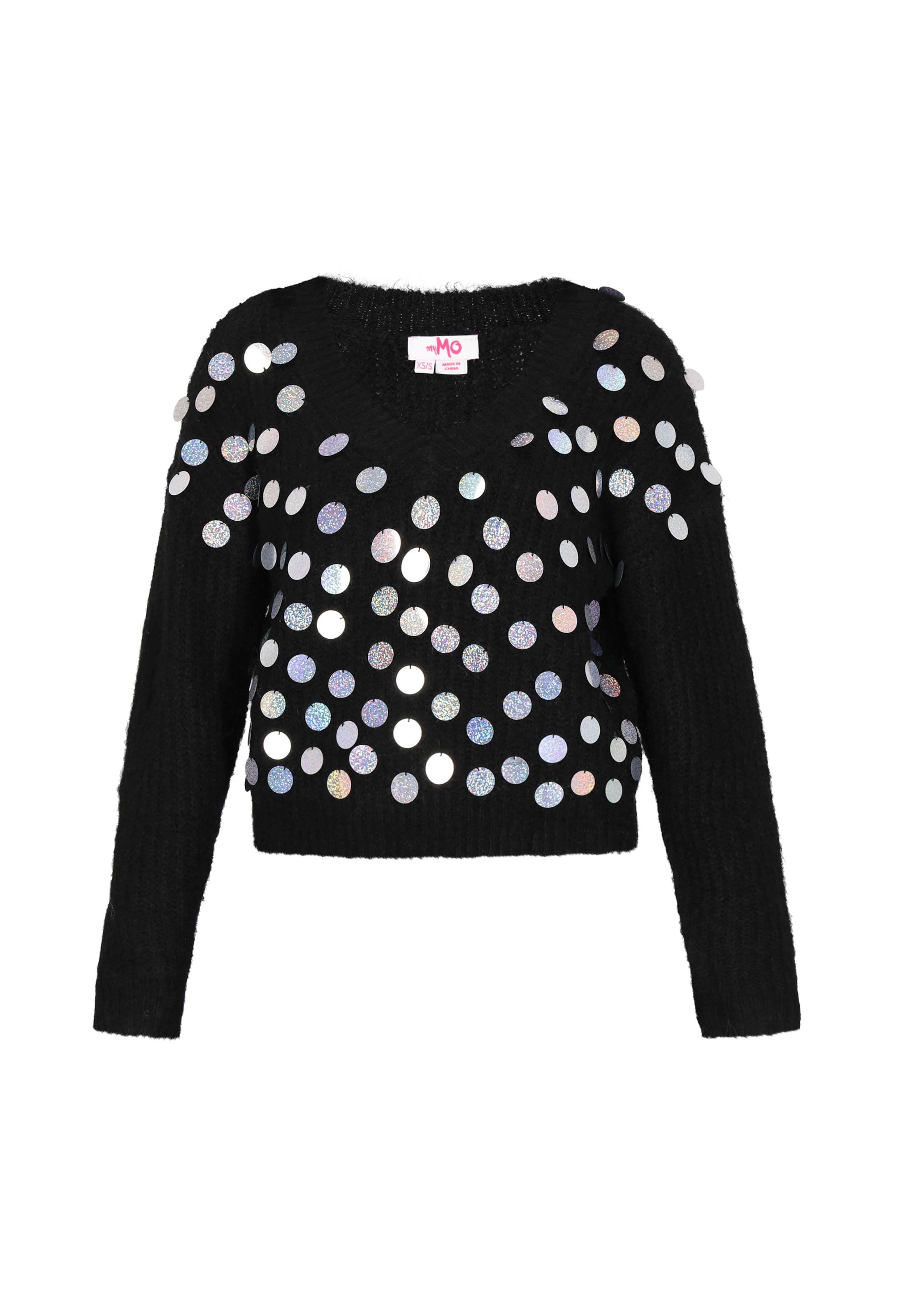 MYMO - Jersey en negro: frente